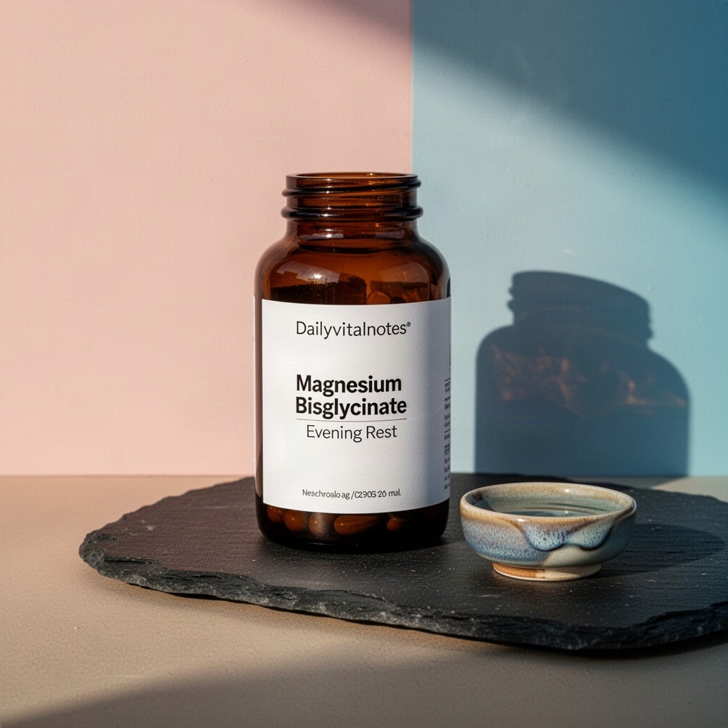 Dailyvitalnotes Magnesium Bisglycinate Evening Rest